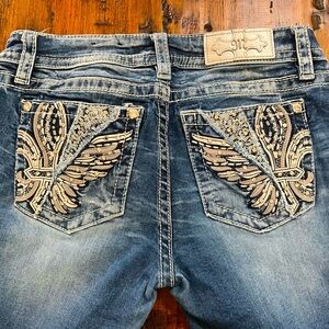 Vintage Miss Me Bootcut Jeans, Size 29